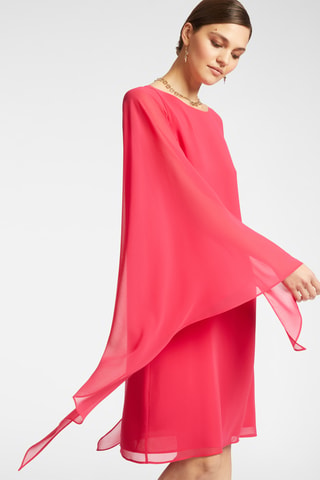 Vestido recto - Rojo