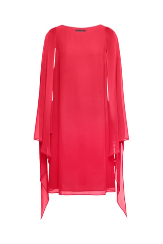 Vestido recto - Rojo