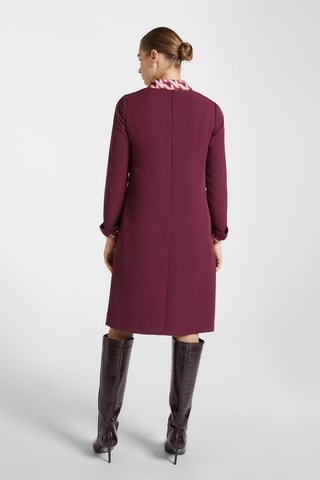 Vestido recto - Rojo