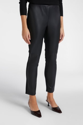 Pantalón recto - Negro