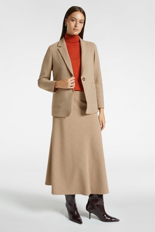 Chaqueta - Blanco, beige y azul