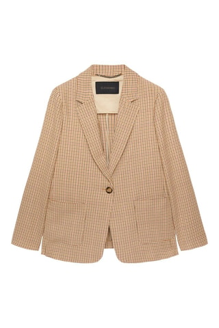 Chaqueta - Blanco, beige y azul