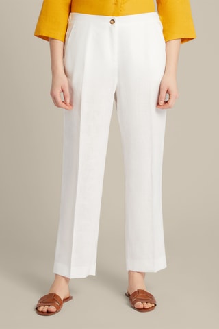 Pantalón de lino - Blanco