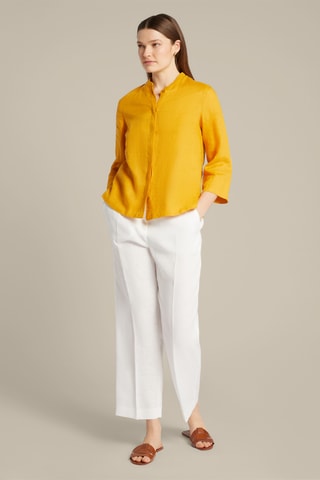 Pantalón de lino - Blanco