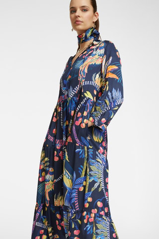 Vestido midi - Blanco