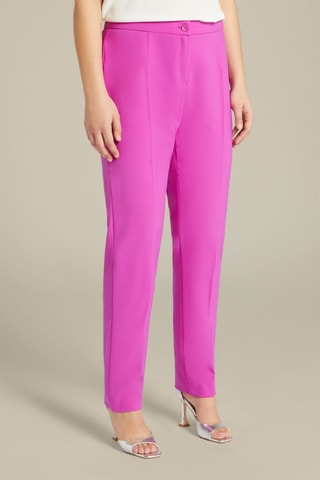 Pantalón recto - Fucsia
