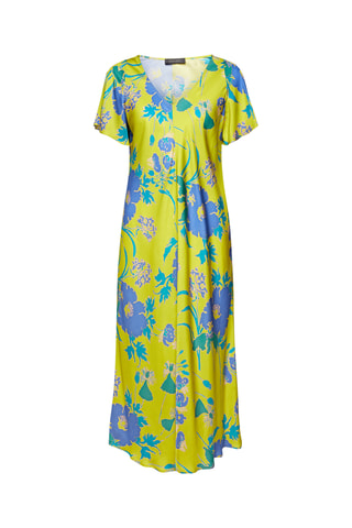 Vestido midi - Blanco