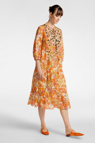 Vestido midi - Blanco
