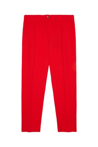Pantalón slim - Rojo
