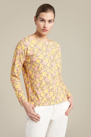 Top - Amarillo y violeta