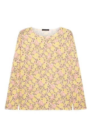 Top - Amarillo y violeta