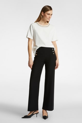 Pantalón amplio - Negro