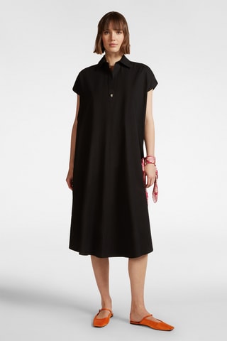 Vestido recto - Negro