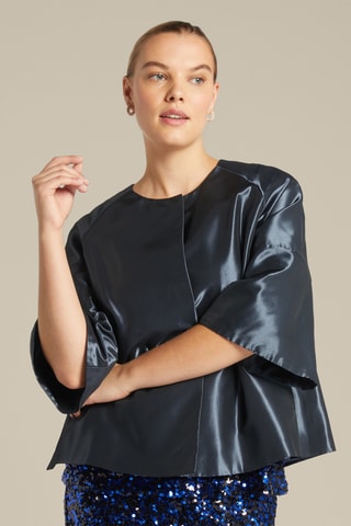 Chaqueta corta - Azul