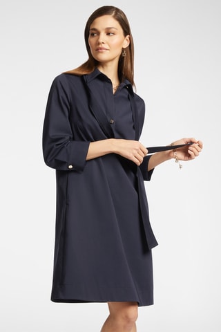 Vestido recto - Azul