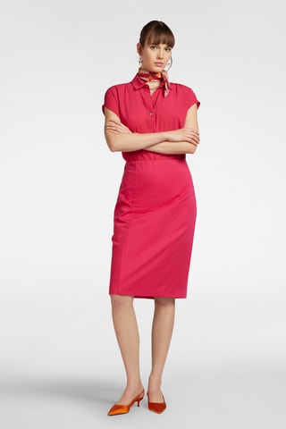 Falda recta - Rojo