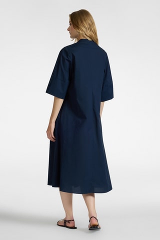 Vestido trapecio - Azul