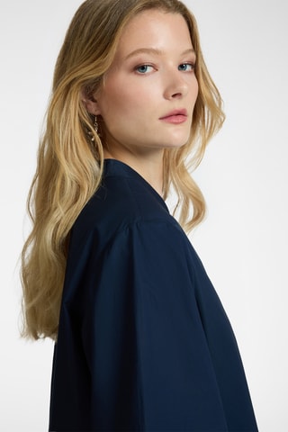 Vestido trapecio - Azul