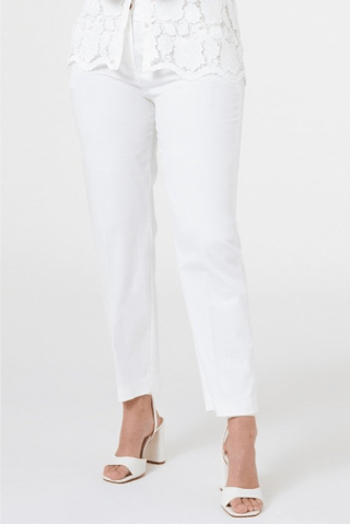 Pantalón pitillo - Blanco