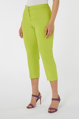 Pantalón pirata estilo chino - Verde