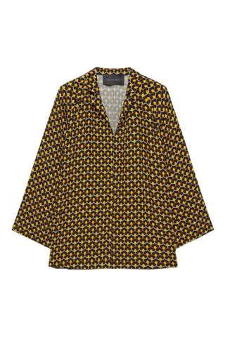 Blazer - Negro, azul y amarillo