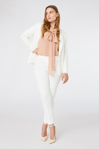 Pantalón slim fit - Blanco