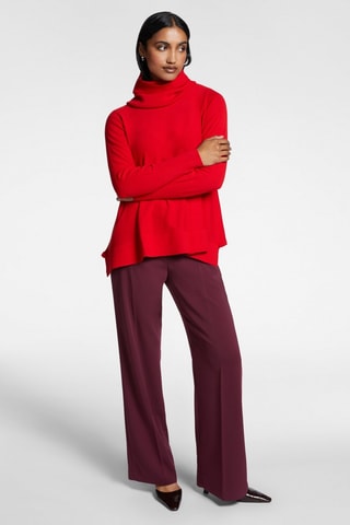 Jersey y cuello - Rojo