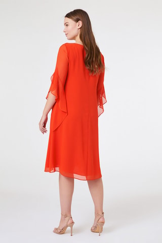 Vestido trapecio - Naranja