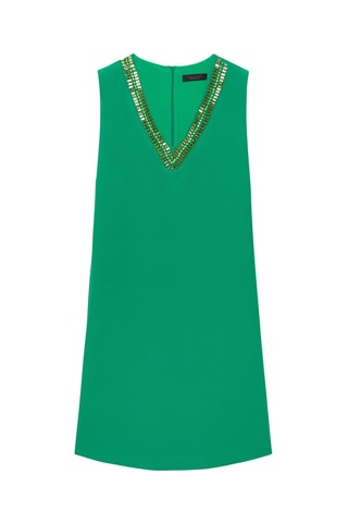 Vestido recto - Verde