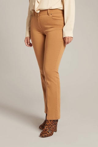 Pantalón recto - Marrón