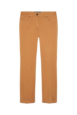 Pantalón recto - Marrón