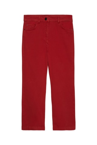 Pantalón regular fit - Rojo