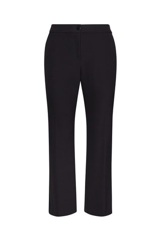 Pantalón flare 7/8 de tiro alto - Negro