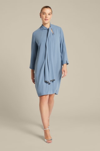 Vestido recto - Azul