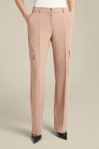 Pantalón cargo - Beige