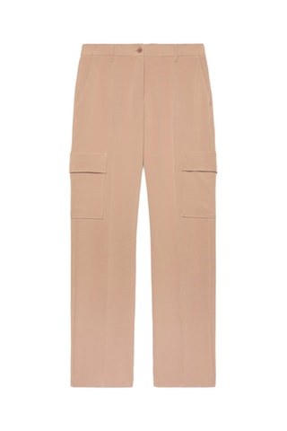 Pantalón cargo - Beige