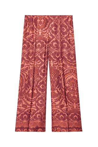 Pantalón de playa de tiro alto - Blanco