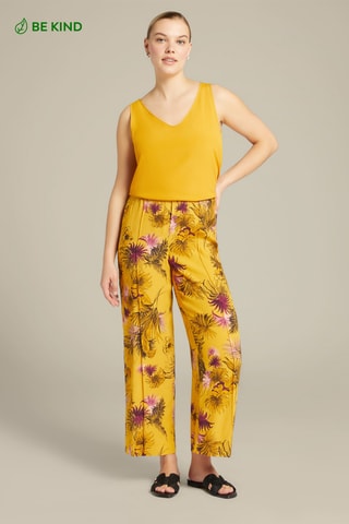 Pantalón recto 7/8