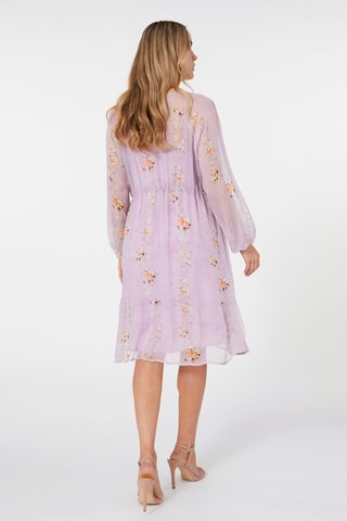 Vestido evasé - Blanco