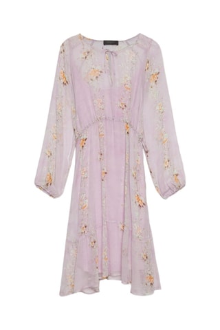 Vestido evasé - Blanco