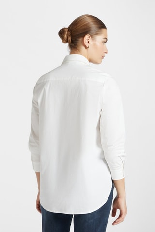 Camisa - Blanco, negro y marrón