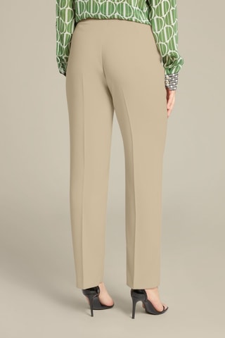 Pantalón recto - Beige