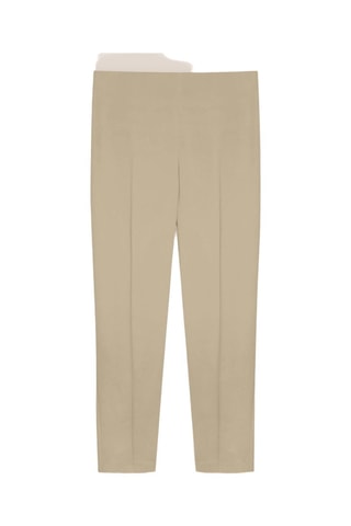 Pantalón recto - Beige
