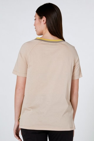 Camiseta - Beige y amarillo