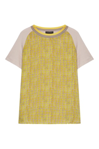Camiseta - Beige y amarillo