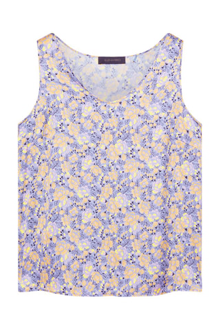 Top - Azul y amarillo