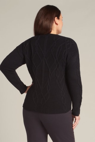 Jersey de lana y cachemir - Negro
