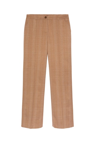 Pantalón recto - Beige