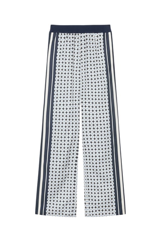 Pantalón de tiro alto - Blanco
