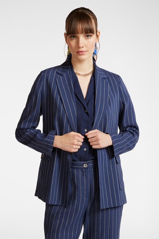 Chaqueta de lino - Crudo